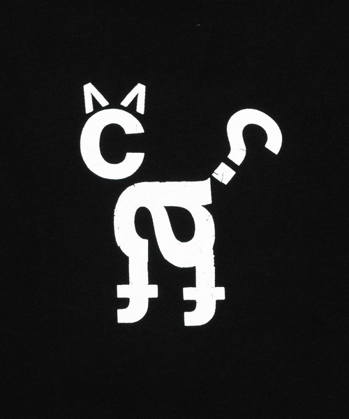 LOOSE JOINTS（ルーズジョインツ）の「MEOW（Tシャツ/カットソー・レディース・ブラック/ホワイト・SMALL）」の8枚目の写真
