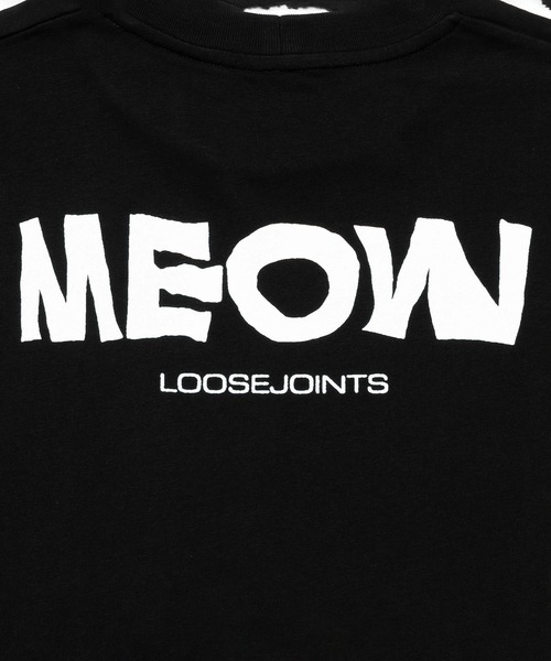 LOOSE JOINTS（ルーズジョインツ）の「MEOW（Tシャツ/カットソー・レディース・ブラック/ホワイト・SMALL）」の9枚目の写真