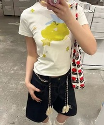 UP START | 【LAMPOON】青りんごTシャツ(Tシャツ/カットソー)