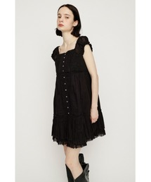 CUT BALLOON S/OP カットバルーンショートワンピース 夏服 秋服
