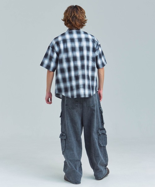 GALLIS ADDICTION（ガリスアディクション）の「GA Glitter Check S/S Shirt（シャツ/ブラウス・メンズ・ブラック/ピンク・FREE）」の13枚目の写真