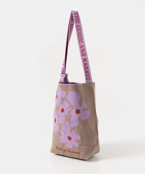THE GOODLAND MARKET(ザグッドランドマーケット)の「『別注』KNT365×TGM FOURTY Nature(トートバッグ・レディース・ライトブルー/ブラウン・ONE)」の11枚目の写真