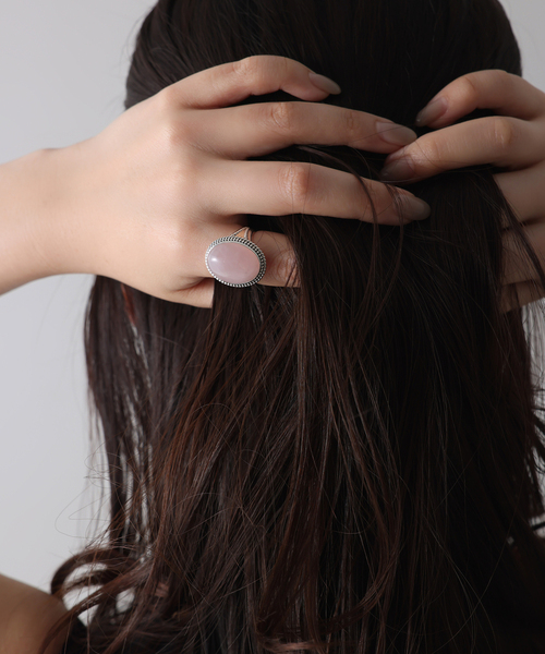 Lilas（リラ）の「【SAMH by LILAS】ローズクォーツリング SV（リング・レディース・シルバー・11/15 /13）」の3枚目の写真