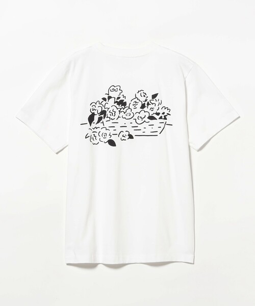 cabaret poval(キャバレーポバール)の「Cabaret Poval / YU NAGABA PCL TEE(Tシャツ/カットソー・メンズ・ホワイト/ブラック・M/L/XL)」の5枚目の写真