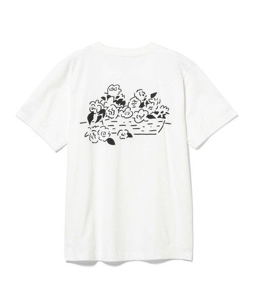 cabaret poval（キャバレーポバール）の「Cabaret Poval / YU NAGABA PCL TEE（Tシャツ/カットソー・メンズ・ホワイト/ブラック・M/L/XL）」の3枚目の写真