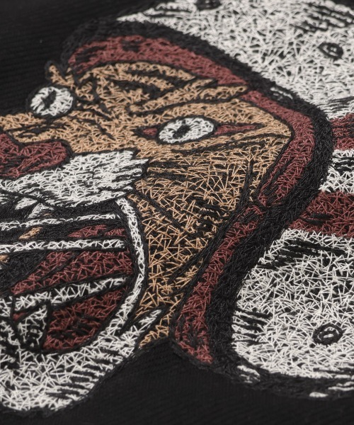 KRIFF MAYER(クリフメイヤー)の「スーベニア刺繍ジップパーカー(パーカー・メンズ・ブラック/グレー/ナチュラル・X-LARGE/LARGE/MEDIUM)」の19枚目の写真