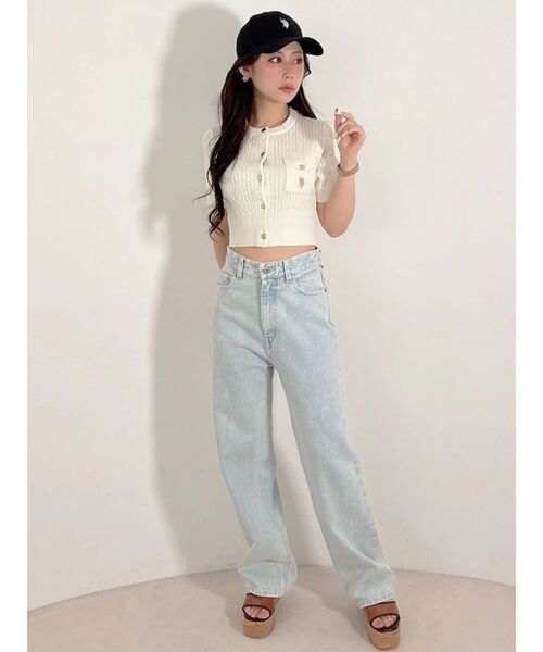 MERCURYDUO(マーキュリーデュオ)の「U.S. POLO ASSN.ツイルキャップ(キャップ・レディース・アイボリー/ブラック・FREE)」の15枚目の写真