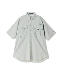 Columbia 【コロンビア】- 半袖シャツ【BAHAMA II S/S SHIRT COOL GREY FM7047-020】