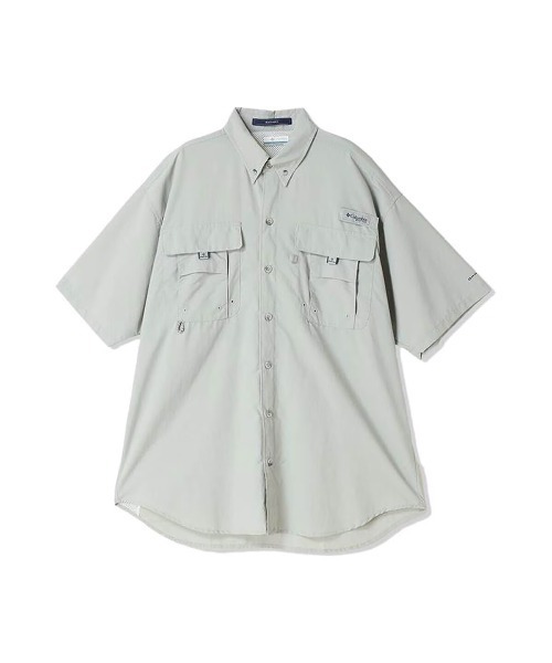 Lafayette(ラファイエット)の「Columbia 【コロンビア】- 半袖シャツ【BAHAMA II S/S SHIRT COOL GREY FM7047-020】(シャツ/ブラウス・メンズ・グレー・L)」の1枚目の写真