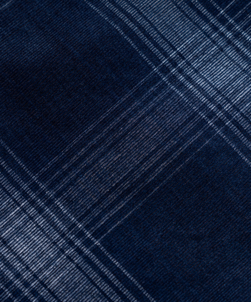 EDINBURGH CLUB(エディンバラクラブ)の「SEMI-OVER FIT CHECK CORDUROY SHIRT (BLUE)(シャツ/ブラウス・メンズ・ブルー・SMALL/MEDIUM/LARGE/X-LARGE)」の8枚目の写真
