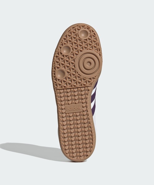 adidas(アディダス)の「サンバ OG / Samba OG / アディダスオリジナルス adidas Originals(スニーカー・レディース・ホワイト×パープル・28.0cm/23.5cm/24.0cm/24.5cm/23.0cm/22.0cm/22.5cm/26.5cm/27.0cm/26.0cm/25.5cm/25.0cm/27.5cm)」の2枚目の写真