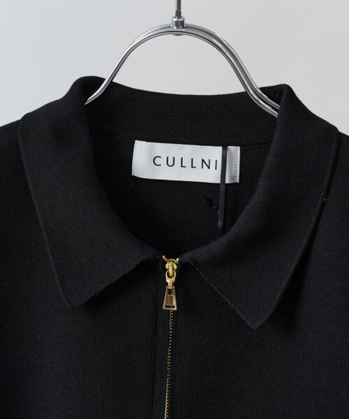 CULLNI(クルニ)の「【CULLNI for Lui's】ニットジップブルゾン(ニット/セーター・メンズ・ブルー/ブラウン/ブラック・2/1)」の9枚目の写真