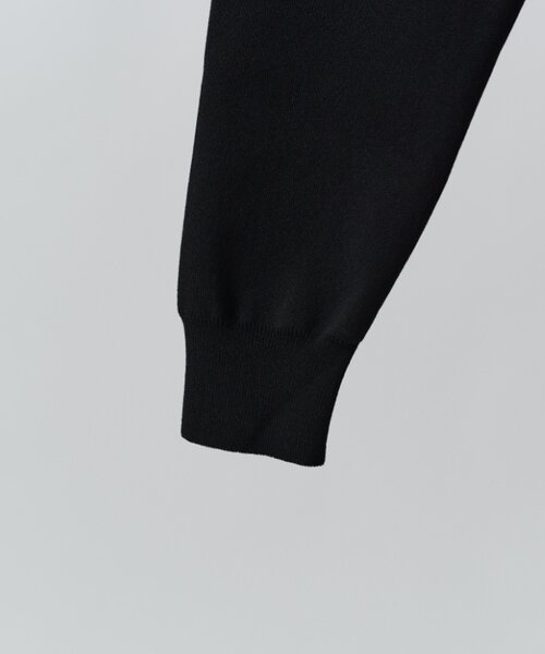 CULLNI(クルニ)の「【CULLNI for Lui's】ニットジップブルゾン(ニット/セーター・メンズ・ブルー/ブラウン/ブラック・2/1)」の10枚目の写真