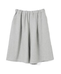 mizuiro ind ウールワイドハーフパンツ