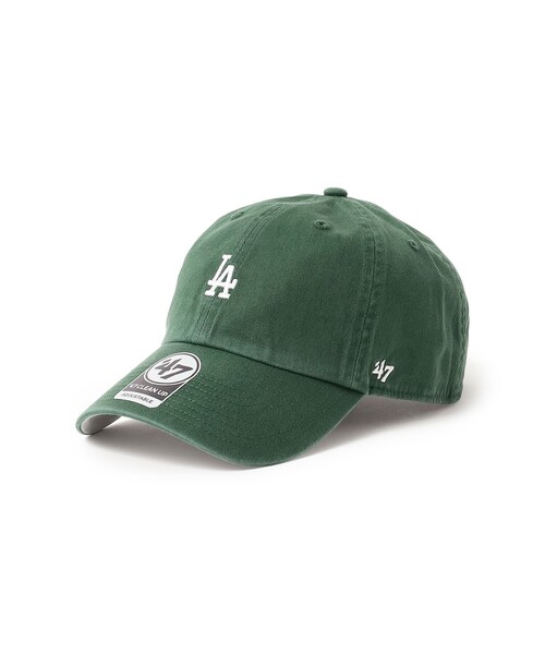 BEAMS HEART(ビームスハート)の「【ユニセックス】'47 CLEAN UP / BASE RUNNER キャップ LA(キャップ・メンズ・ホワイト系その他7/グリーン/ネイビー/ブルー・ONE SIZE)」の2枚目の写真