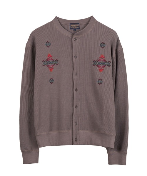 PENDLETON(ペンドルトン)の「コットンサーマル 刺繍カーディガン(カーディガン/ボレロ・メンズ・チャコールグレー/ブラック/Cobalt・LARGE/X-LARGE/SMALL/MEDIUM)」の13枚目の写真