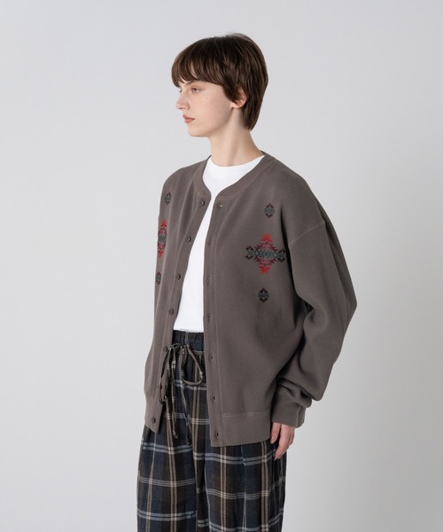 PENDLETON(ペンドルトン)の「コットンサーマル 刺繍カーディガン(カーディガン/ボレロ・メンズ・チャコールグレー/ブラック/Cobalt・LARGE/X-LARGE/SMALL/MEDIUM)」の6枚目の写真