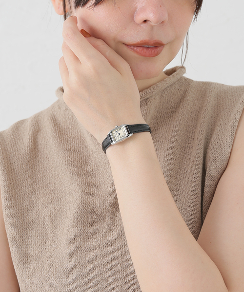 HIROB(ヒロブ)の「Sur Mesure KSW-04L Silver / Champagne dial(アナログ腕時計・レディース・シルバー・FREE)」の9枚目の写真