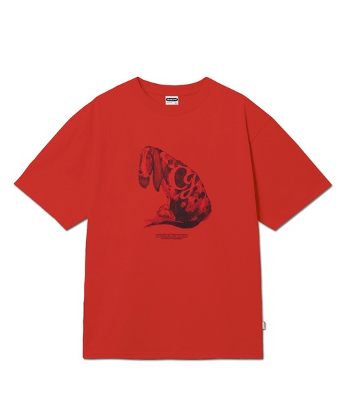 Chocolate Jesus （チョコレートジーザス ）の「HUSH SS TEE（Tシャツ/カットソー・メンズ・ホワイト/アッシュ/レッド・SMALL/LARGE/MEDIUM/X-LARGE）」の3枚目の写真