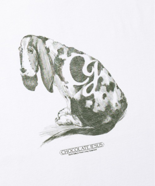 Chocolate Jesus （チョコレートジーザス ）の「HUSH SS TEE（Tシャツ/カットソー・メンズ・ホワイト/アッシュ/レッド・SMALL/LARGE/MEDIUM/X-LARGE）」の4枚目の写真
