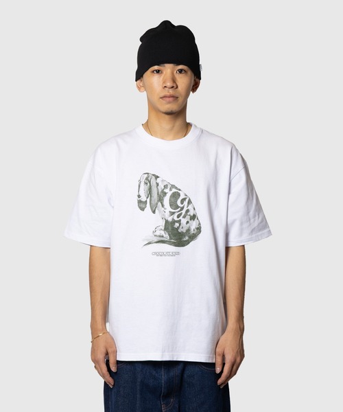 Chocolate Jesus （チョコレートジーザス ）の「HUSH SS TEE（Tシャツ/カットソー・メンズ・ホワイト/アッシュ/レッド・SMALL/LARGE/MEDIUM/X-LARGE）」の13枚目の写真