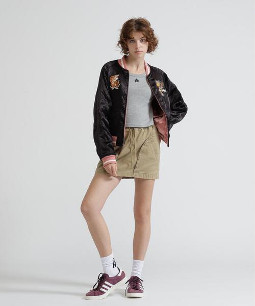 AVIREX(アヴィレックス)の「《NAVAL COLLECTION》QUILTING SUKA JACKET"CB'S"(スカジャン・レディース・ピンク・F)」の16枚目の写真