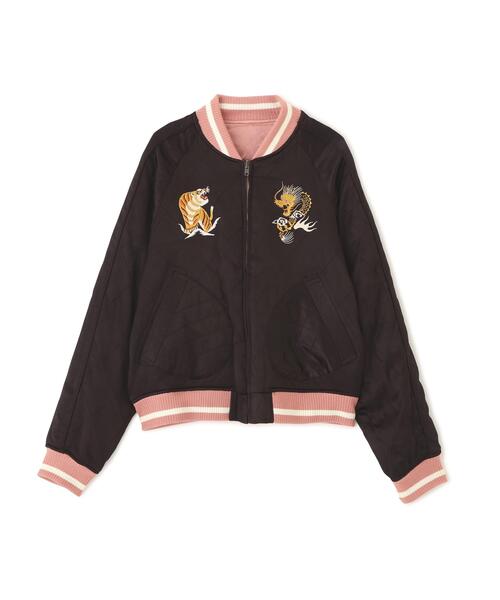AVIREX(アヴィレックス)の「《NAVAL COLLECTION》QUILTING SUKA JACKET"CB'S"(スカジャン・レディース・ピンク・F)」の19枚目の写真