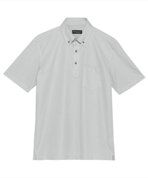 TOKYO SHIRTS(トウキョウシャツ)の「ビズポロ ポロシャツ コンフォートドライ 半袖 メンズ(ポロシャツ・メンズ・グレー・L/LL/XL)」の1枚目の写真