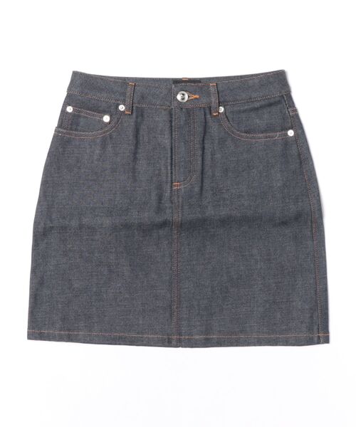 A.P.C.(アーペーセー)の「JUPE STANDARD(スカート・レディース・インディゴブルー・XS/S/M/L)」の1枚目の写真