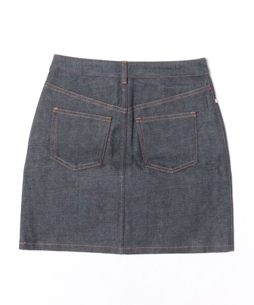 A.P.C.(アーペーセー)の「JUPE STANDARD(スカート・レディース・インディゴブルー・XS/S/M/L)」の2枚目の写真