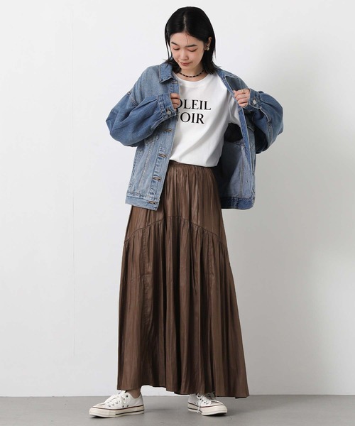Gready Brilliant(グレディブリリアン)の「トリケアフロッキーロゴTシャツ(Tシャツ/カットソー・レディース・ホワイト/チャコールグレー・38)」の16枚目の写真