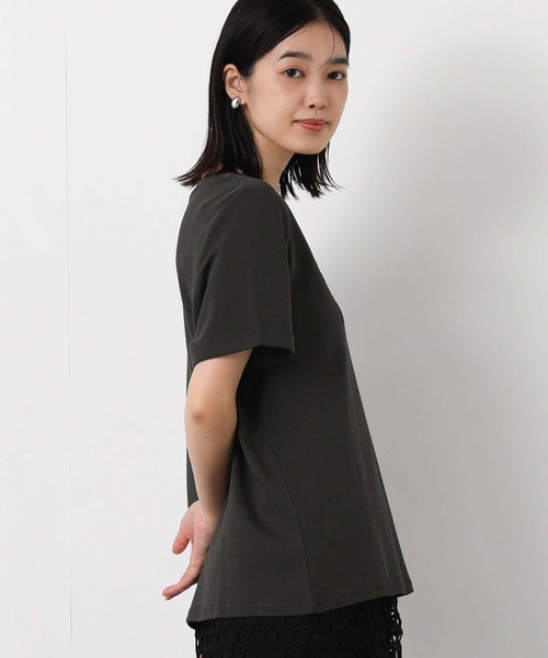 Gready Brilliant(グレディブリリアン)の「トリケアフロッキーロゴTシャツ(Tシャツ/カットソー・レディース・ホワイト/チャコールグレー・38)」の14枚目の写真