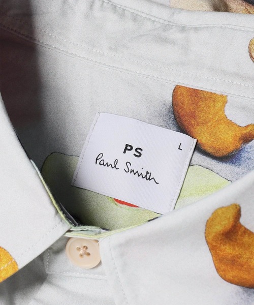 PS Paul Smith(ピーエスポールスミス)の「"Clay Figure" プリントシャツ / 262309 A203(シャツ/ブラウス・メンズ・ホワイト・LARGE/X-LARGE/SMALL/MEDIUM)」の3枚目の写真