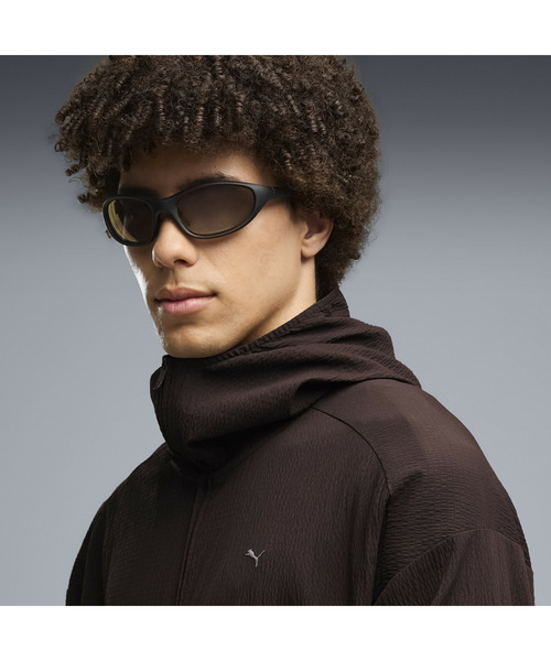 PUMA（プーマ）の「PUMA プーマ ユニセックス セラレーター トラックジャケット（ジャージ・メンズ・アッシュグレー/ダークブラウン系・SMALL/MEDIUM/X-LARGE/LARGE）」の3枚目の写真