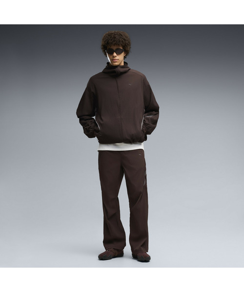 PUMA（プーマ）の「PUMA プーマ ユニセックス セラレーター トラックジャケット（ジャージ・メンズ・アッシュグレー/ダークブラウン系・SMALL/MEDIUM/X-LARGE/LARGE）」の4枚目の写真