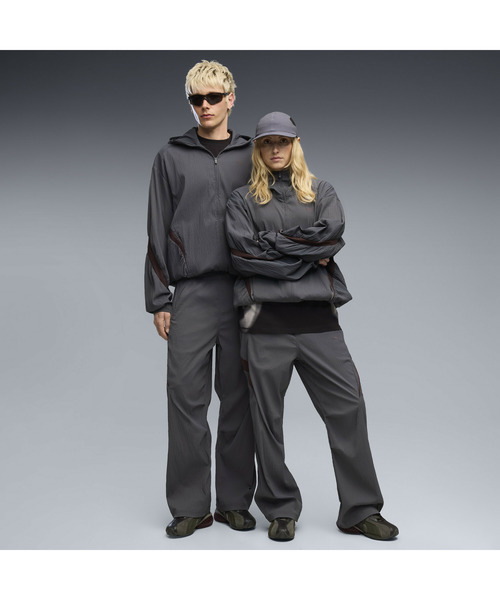 PUMA（プーマ）の「PUMA プーマ ユニセックス セラレーター トラックジャケット（ジャージ・メンズ・アッシュグレー/ダークブラウン系・SMALL/MEDIUM/X-LARGE/LARGE）」の9枚目の写真