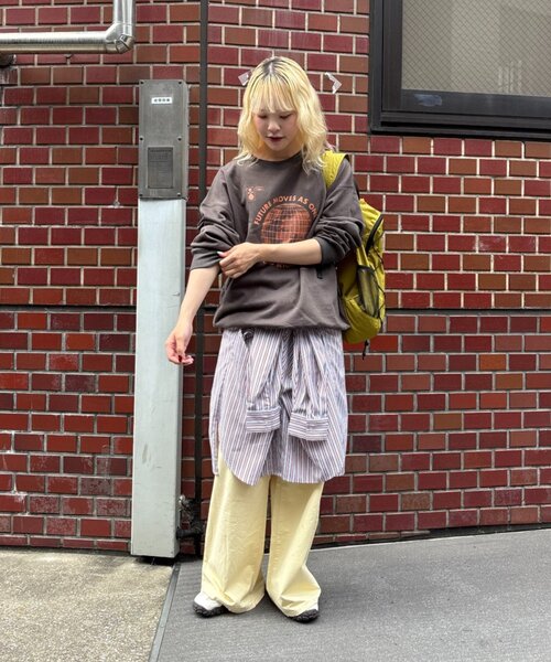 CIAOPANIC TYPY（チャオパニックティピー）の「【ZOZO限定】【UNISEX】グローブプリントスウェット（スウェット・レディース・ブラウン/チャコールグレー/ネイビー/グレー・MEDIUM/LARGE）」の5枚目の写真
