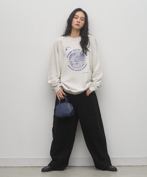 CIAOPANIC TYPY（チャオパニックティピー）の「【ZOZO限定】【UNISEX】グローブプリントスウェット（スウェット・レディース・ブラウン/チャコールグレー/ネイビー/グレー・MEDIUM/LARGE）」の16枚目の写真