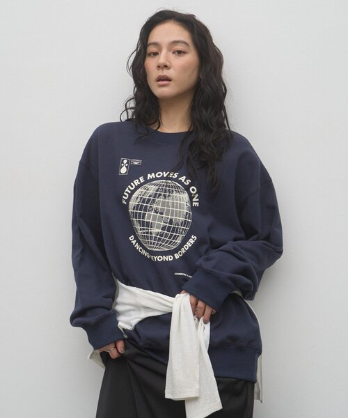 CIAOPANIC TYPY（チャオパニックティピー）の「【ZOZO限定】【UNISEX】グローブプリントスウェット（スウェット・レディース・ブラウン/チャコールグレー/ネイビー/グレー・MEDIUM/LARGE）」の19枚目の写真