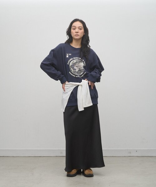 CIAOPANIC TYPY（チャオパニックティピー）の「【ZOZO限定】【UNISEX】グローブプリントスウェット（スウェット・レディース・ブラウン/チャコールグレー/ネイビー/グレー・MEDIUM/LARGE）」の22枚目の写真