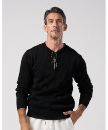 wjk | GIMA stripe knit pull-over(ニット/セーター)