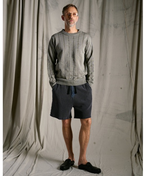 wjk(ダヴルジェイケイ)の「GIMA stripe knit pull-over(ニット/セーター・メンズ・ピンク/グレー/ブラック・X-LARGE/SMALL/LARGE/MEDIUM)」の18枚目の写真