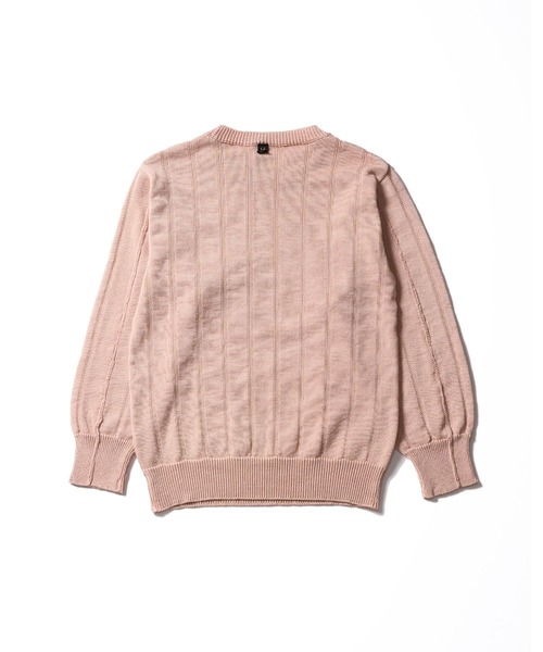 wjk(ダヴルジェイケイ)の「GIMA stripe knit pull-over(ニット/セーター・メンズ・ピンク/グレー/ブラック・X-LARGE/SMALL/LARGE/MEDIUM)」の9枚目の写真