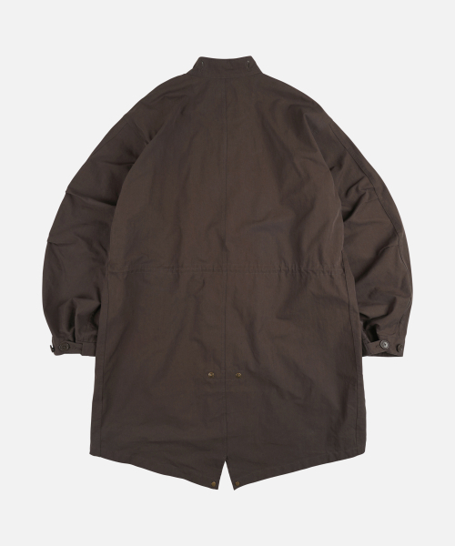 FRIZMWORKS(フリズムワークス)の「VINCENT M1965 FISHTAIL PARKA 004 _ BROWN(ミリタリージャケット・メンズ・その他・X-LARGE/SMALL/MEDIUM/LARGE)」の4枚目の写真