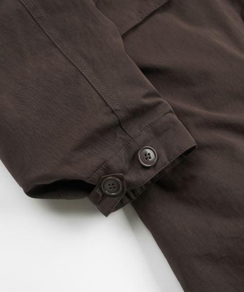 FRIZMWORKS(フリズムワークス)の「VINCENT M1965 FISHTAIL PARKA 004 _ BROWN(ミリタリージャケット・メンズ・その他・X-LARGE/SMALL/MEDIUM/LARGE)」の7枚目の写真