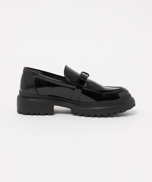 SY UNITED ARROWS（シーユナイテッドアローズ）の「＜SY＞リボン ベルトローファー フラット40↑（ローファー・レディース・ブラック・22.5cm/23.5cm/22cm/25cm/24cm/23cm/24.5cm）」の4枚目の写真