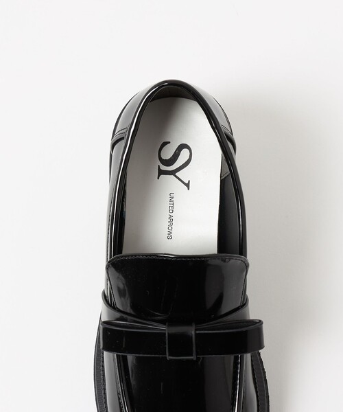 SY UNITED ARROWS（シーユナイテッドアローズ）の「＜SY＞リボン ベルトローファー フラット40↑（ローファー・レディース・ブラック・22.5cm/23.5cm/22cm/25cm/24cm/23cm/24.5cm）」の7枚目の写真