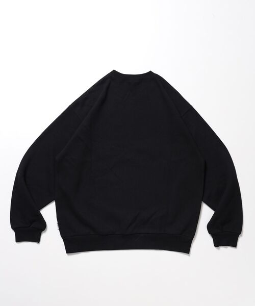FFEIN(フェイン)の「【FFEIN(フェイン)】ヘビーウエイトエディトリアルロゴスウェット / スウェット クルーネック フォトプリント 裏起毛 ユニセックス(スウェット・メンズ・ダークネイビー/アッシュグレー/ダークブラウン/ブラック/バーガンディー・MEDIUM/SMALL/LARGE)」の20枚目の写真