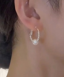 【TUNE】パールビーズピアス
