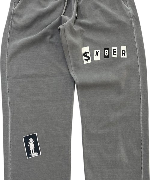 SK8ER ROCK（スケーターロック）の「HOLY SK8 ピグメントスウェットパンツ（グレー）（スウェットパンツ・メンズ・その他・LARGE/MEDIUM）」の5枚目の写真